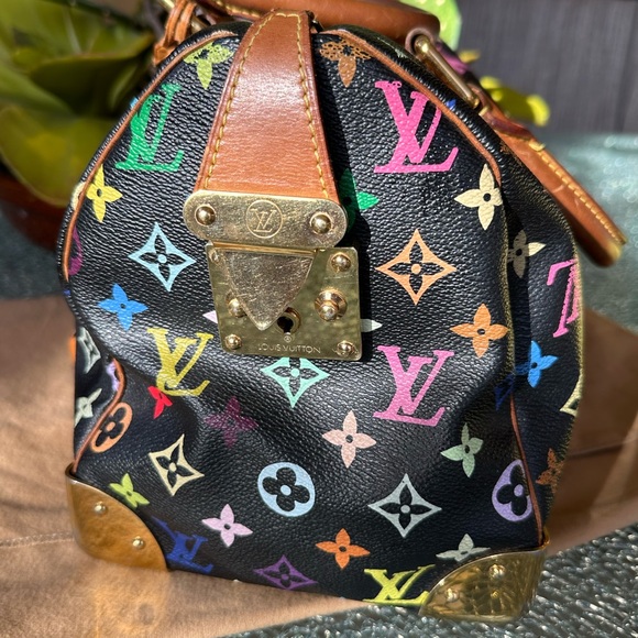 LOUIS VUITTON MURAKAMI SPEEDY 30 W/COA. AT LEAST 10 YEARS OLD. GORGEOUS! - Picture 6 of 16